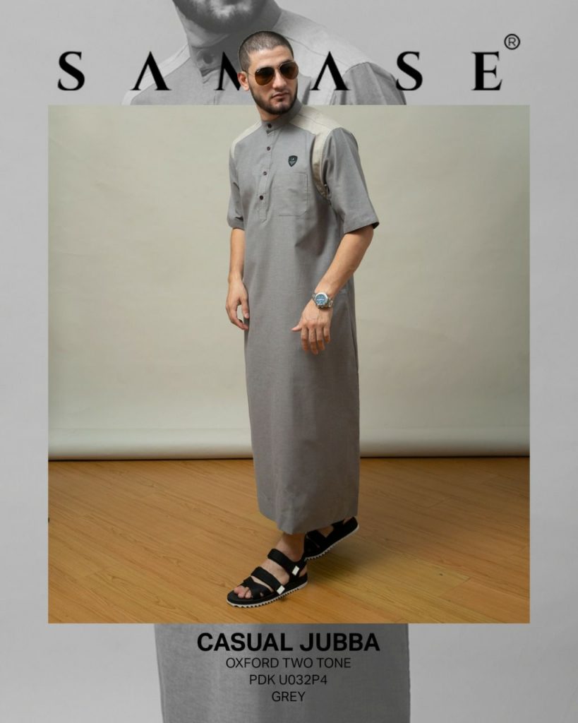 Jubah Kasual yang enak dipandang mata